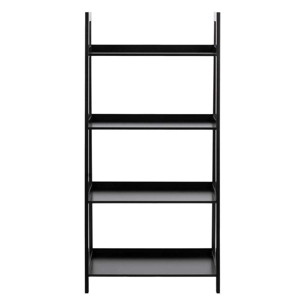 Čierny regál Actona Wally