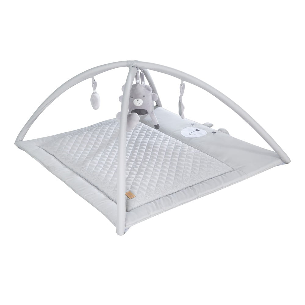 Sivá detská hracia podložka 75x85 cm Style – Roba