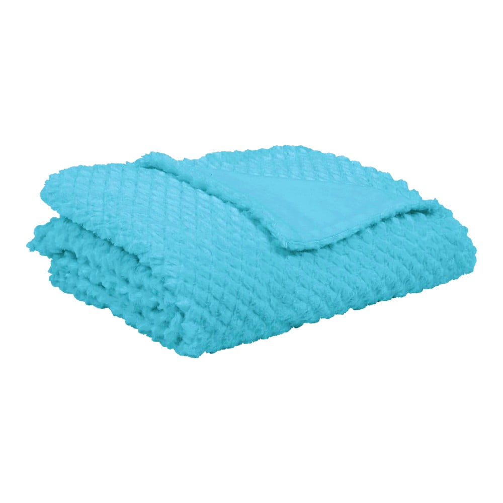 Modrý pléd Tiseco Home Studio Pine