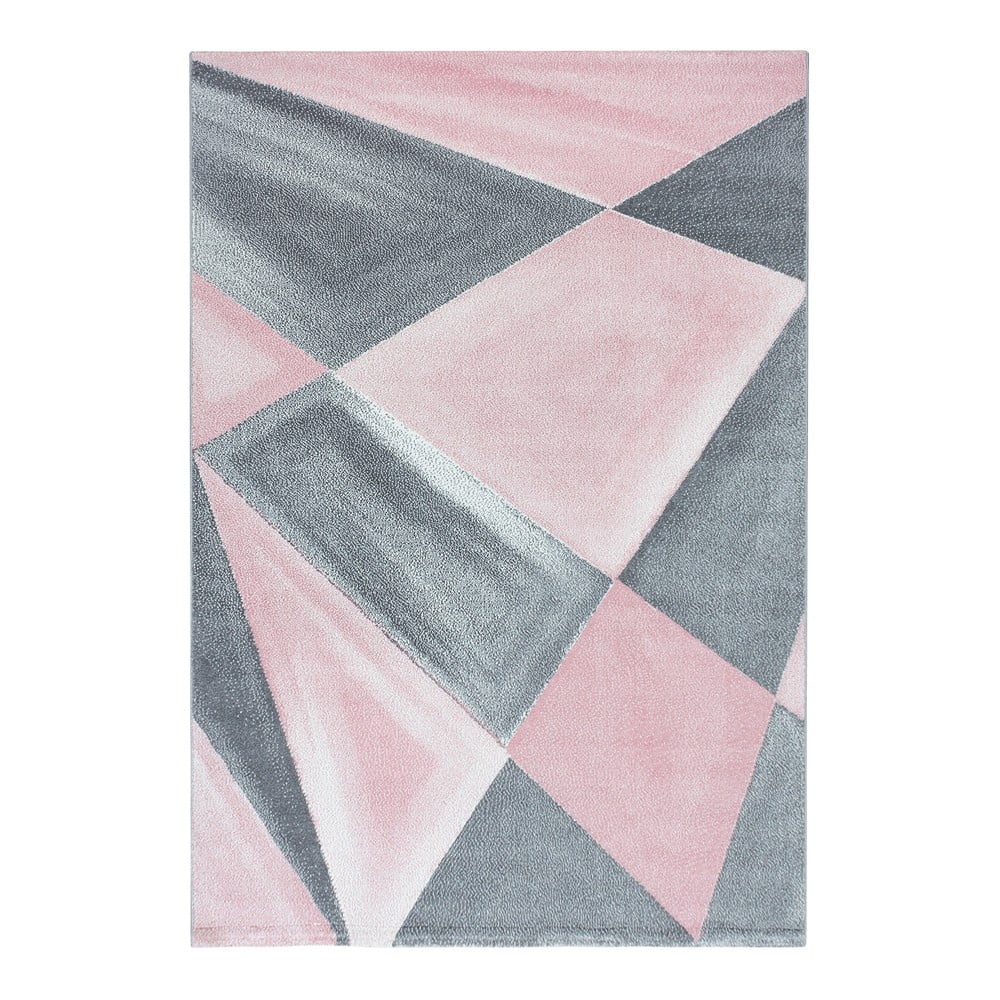 Ružovo-sivý koberec 120x170 cm Beta – Ayyildiz Carpets