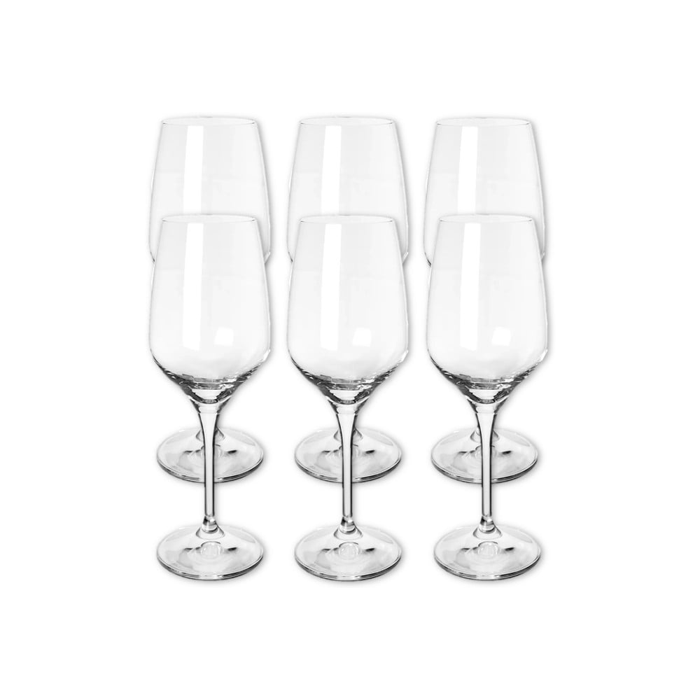 Poháre na víno v súprave 6 ks 350 ml Rebecca – Orion
