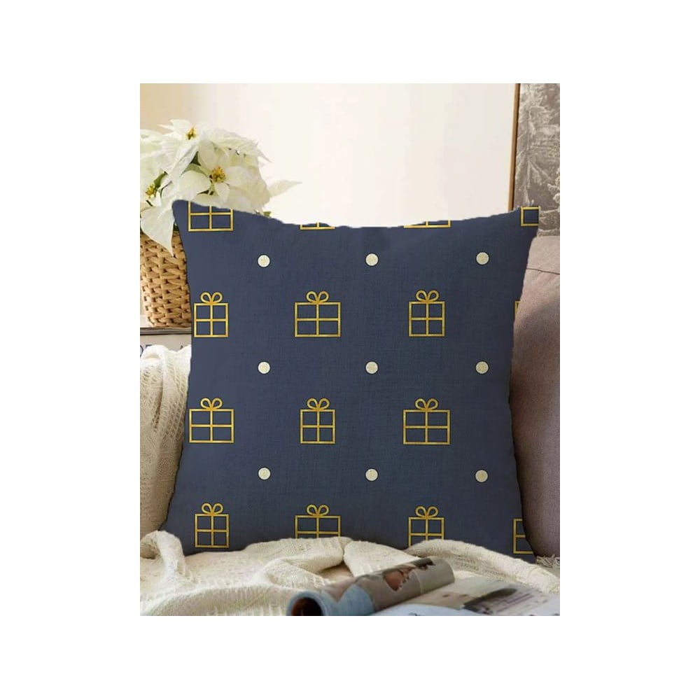 Obliečka na vankúš s vianočným motívom 43x43 cm – Mila Home