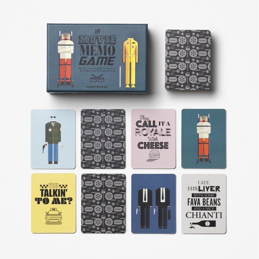 Spoločenská hra Memo game Movie – Printworks