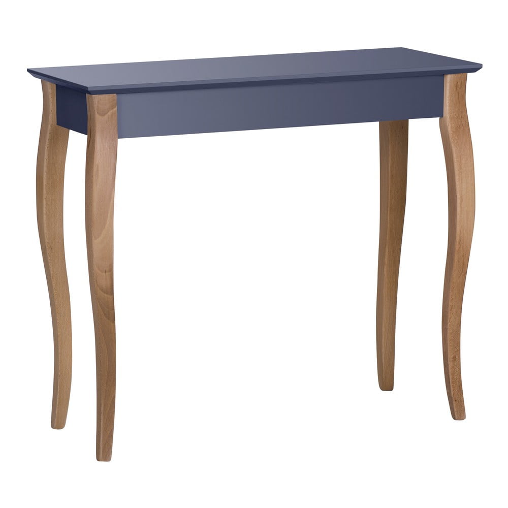 Grafitovosivý odkladací stolík Ragaba Console