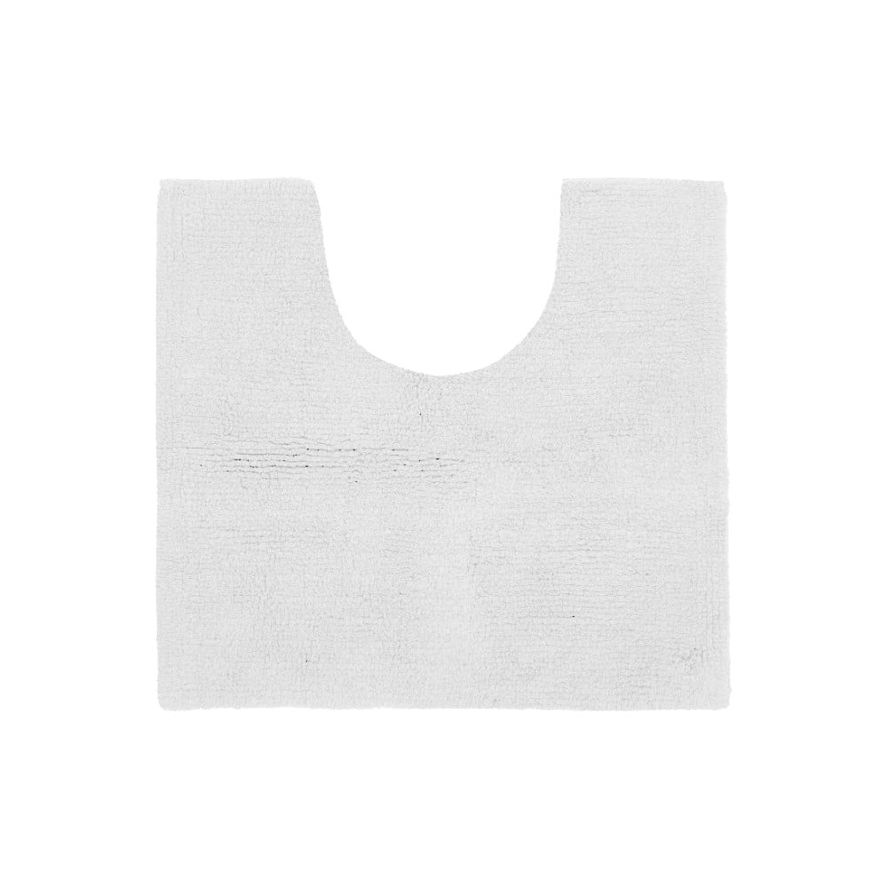 Biela kúpeľňová predložka 50x45 cm Riva - Tiseco Home Studio