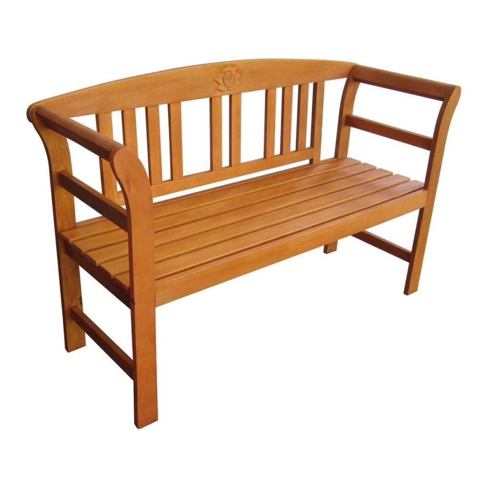 Hnedá drevená záhradná lavica San Jose – Garden Pleasure