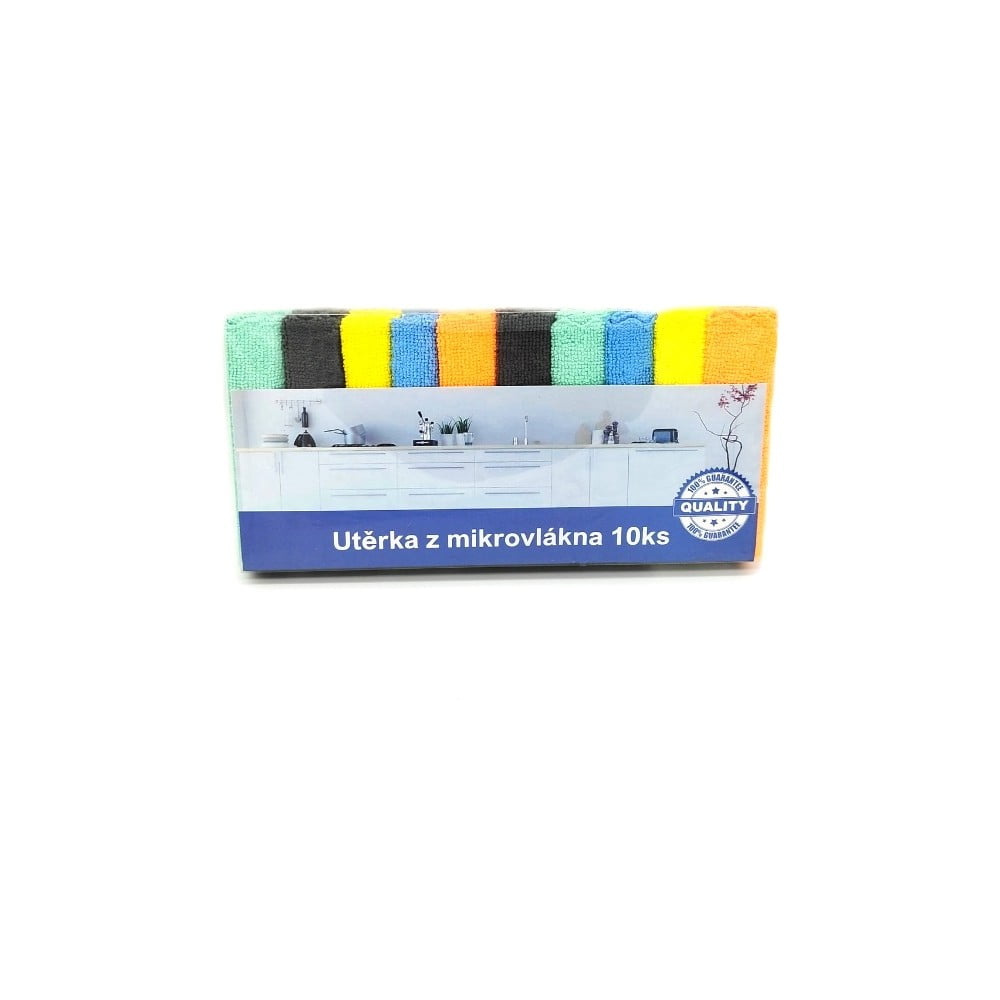 Utierky z mikrovlákna v súprave 10 ks 15x30 cm – JAHU collections