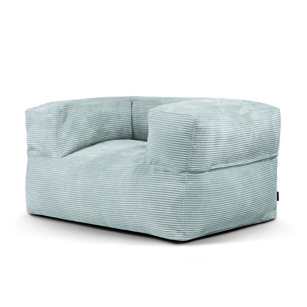 Menčestrový sedací vak v mentolovej farbe MooG – SLOWDOWN