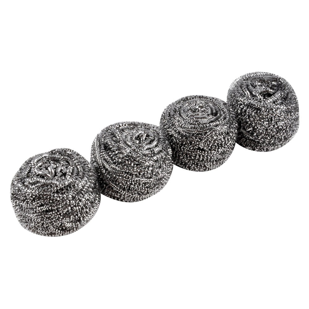 Oceľové drôtenky na umývanie riadu v sade 12 ks – Homéa