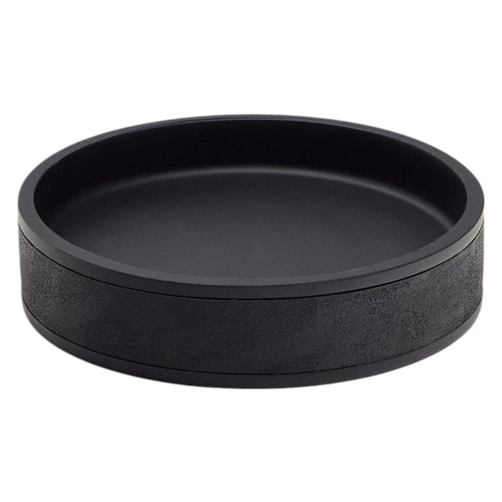 Čierna nádobka na mydlo z polyresínu Sisel – Kave Home