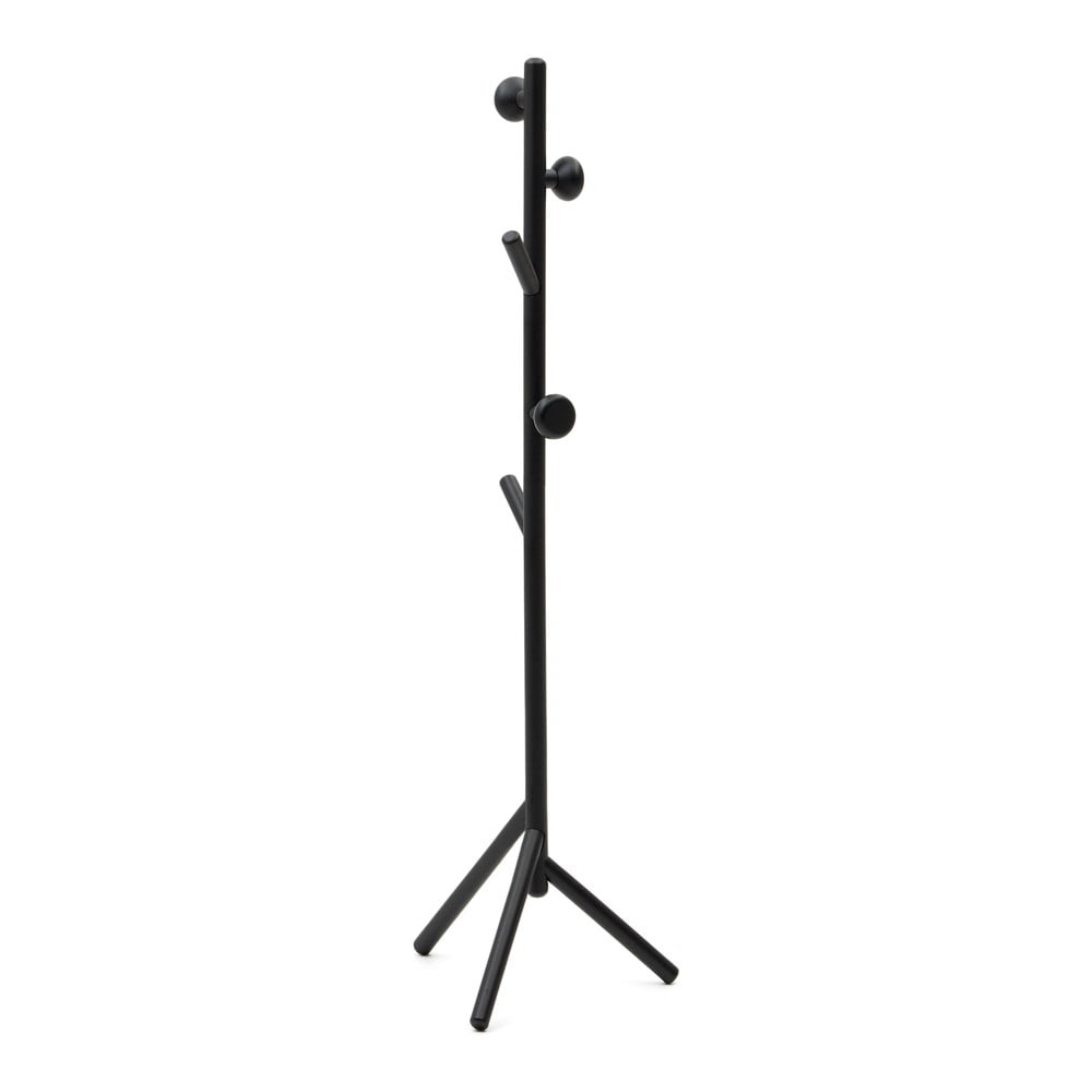 Čierny vešiak z bukového dreva 46x170 cm Nadue – Kave Home