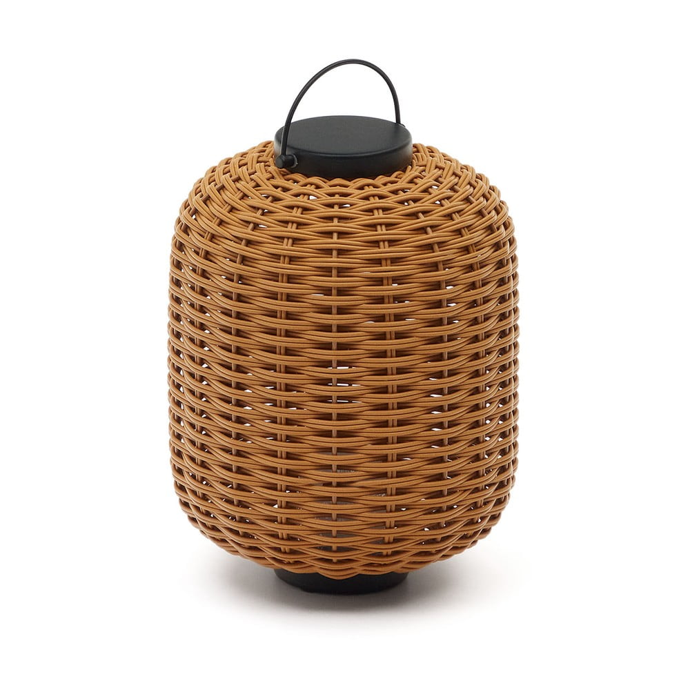 LED stmievateľná stolová lampa v prírodnej farbe (výška 37 cm) Saranella – Kave Home