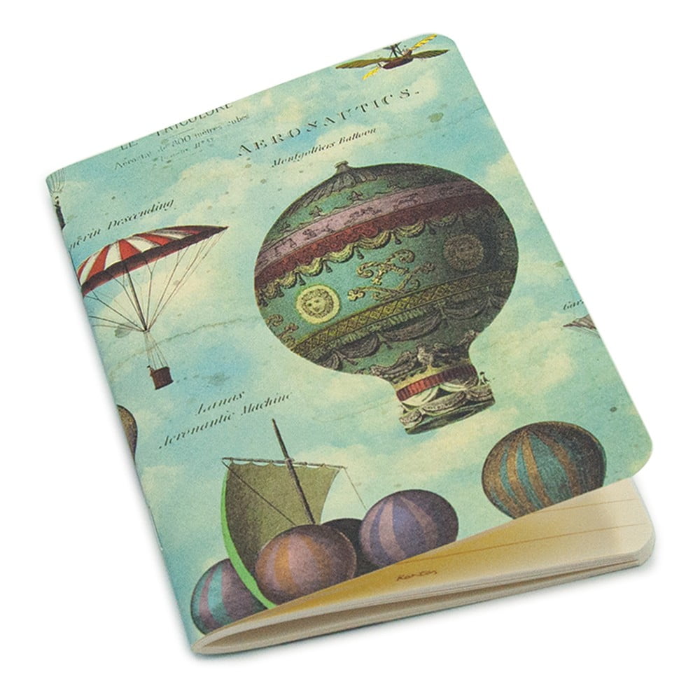 Zošity v súprave 192 stránok 4 ks formát A6 Baloons – Kartos