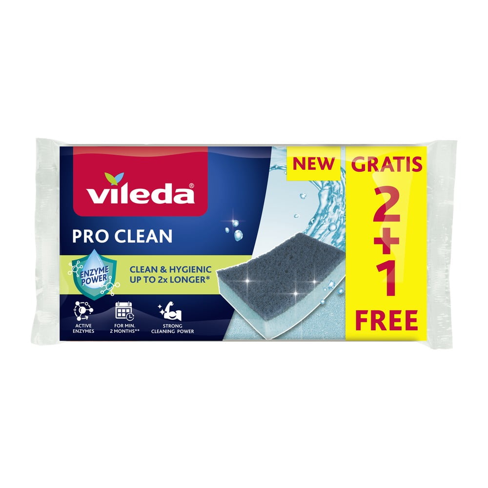 Hubky na riad v súprave 9 ks Pro Clean – Vileda