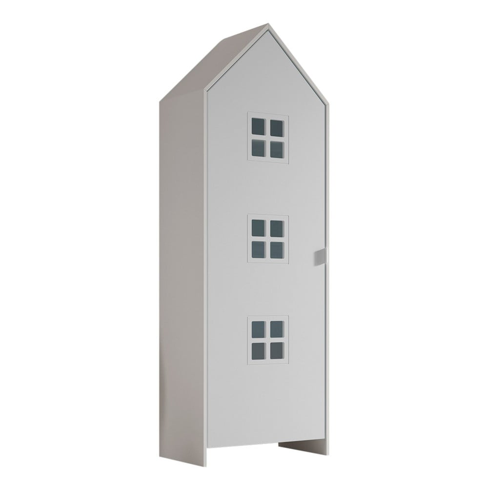 Biela detská šatníková skriňa 58x172x37 cm Casami Bruges – Vipack