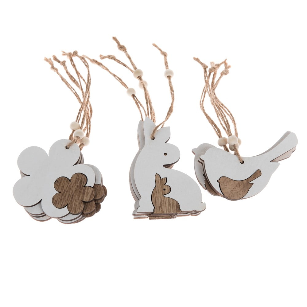 Veľkonočné dekorácie v súprave 12 ks – Dakls