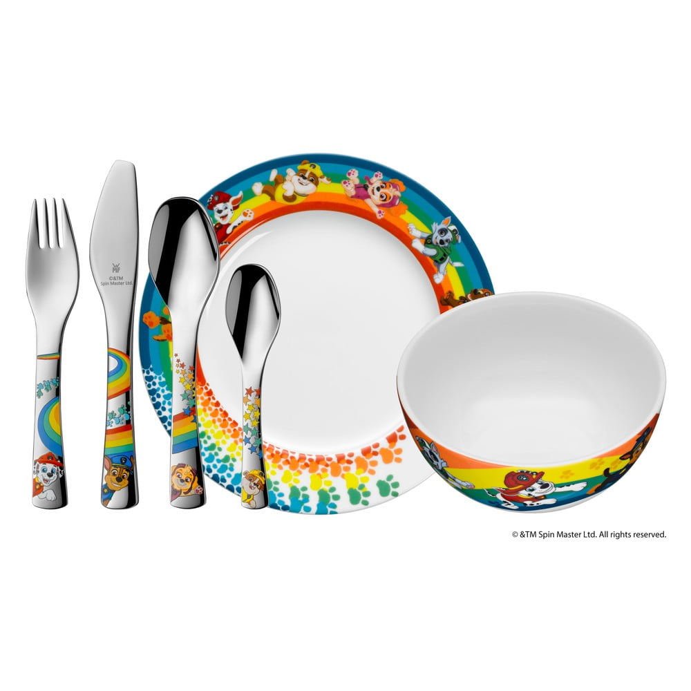 6-dielny detský jedálenský set WMF Paw Patrol
