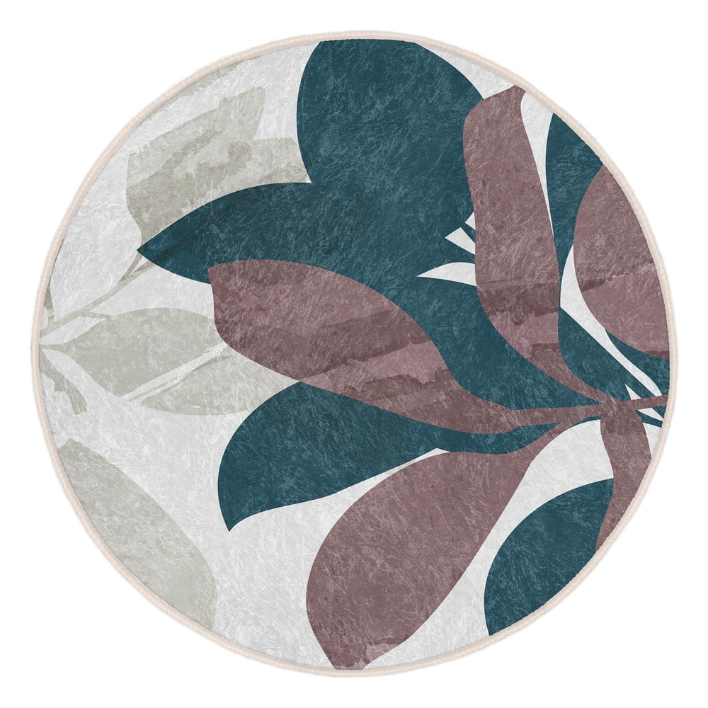 Prateľný okrúhly koberec vhodný pre robotické vysávače ø 100 cm Comfort – Mila Home