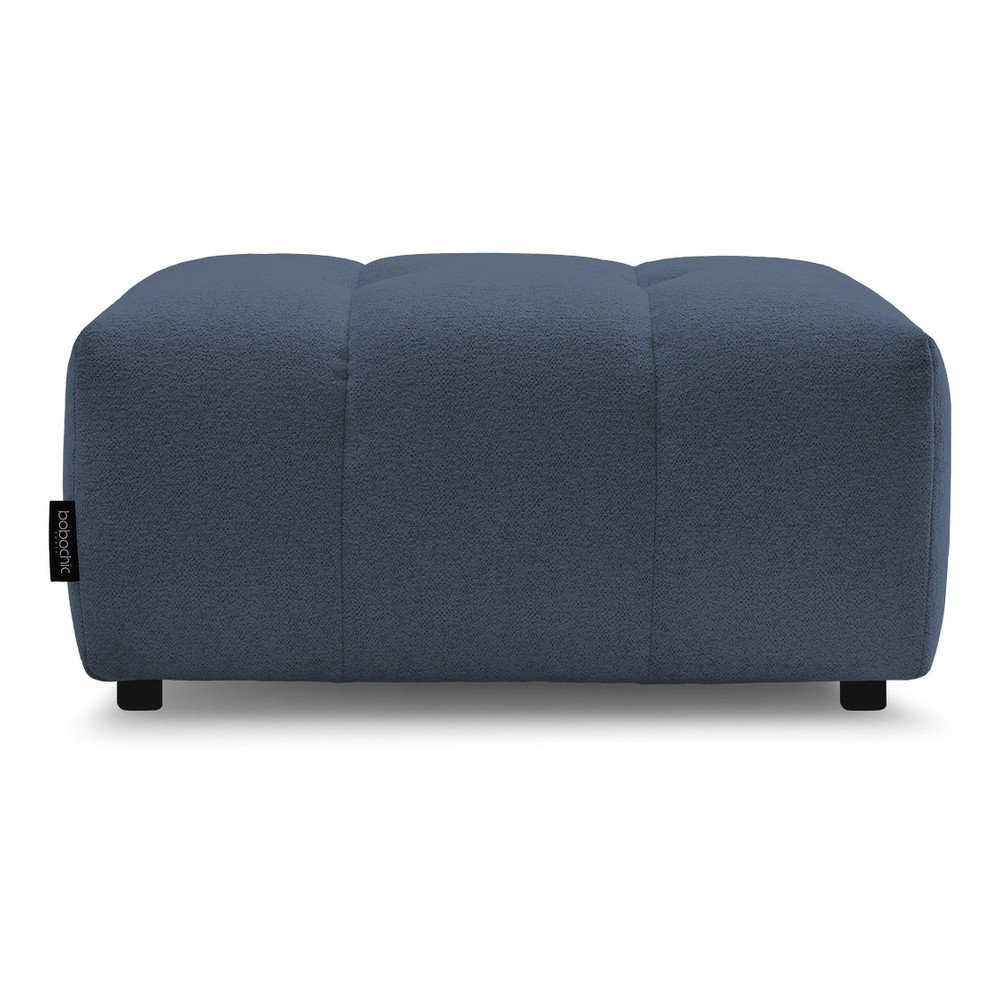 Modrá ženilková podnožka Roxelane – Bobochic Paris