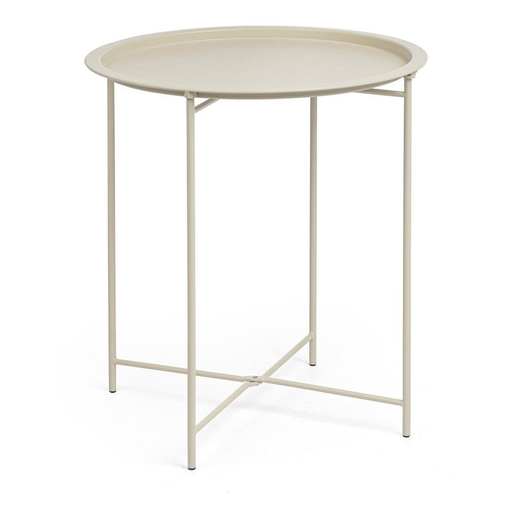 Oceľový okrúhly záhradný stolík ø 46 cm Austin – Bizzotto