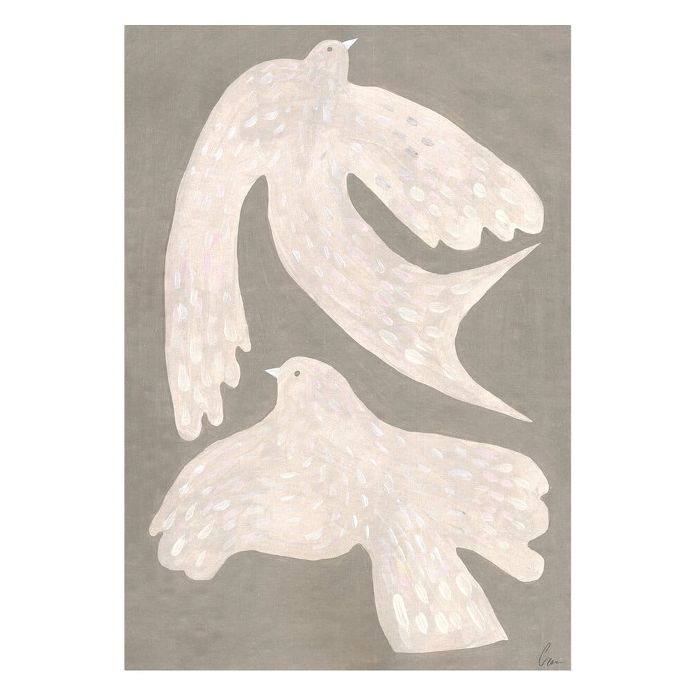 Plagát 30x40 cm Two Birds – Clara Schicketanz – The Poster Club