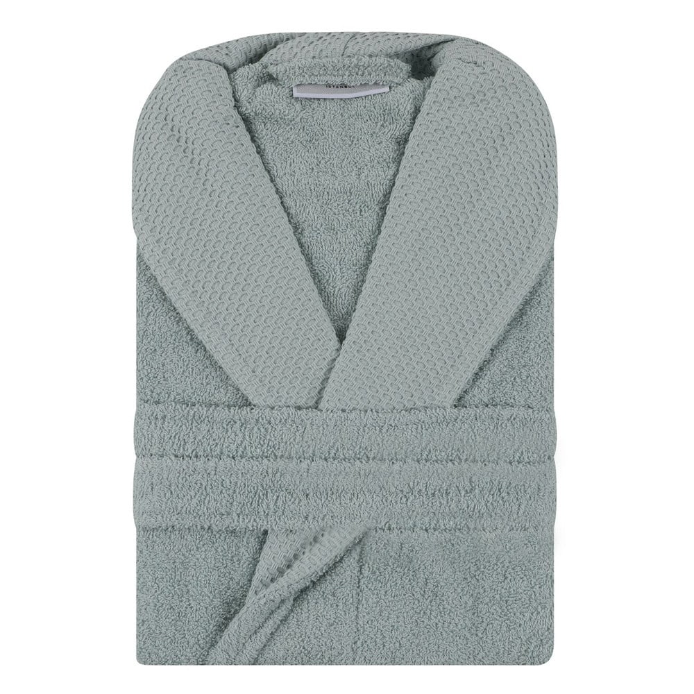 Bavlnený župan v mentolovozelenej farbe veľkosť M Cappa – Foutastic