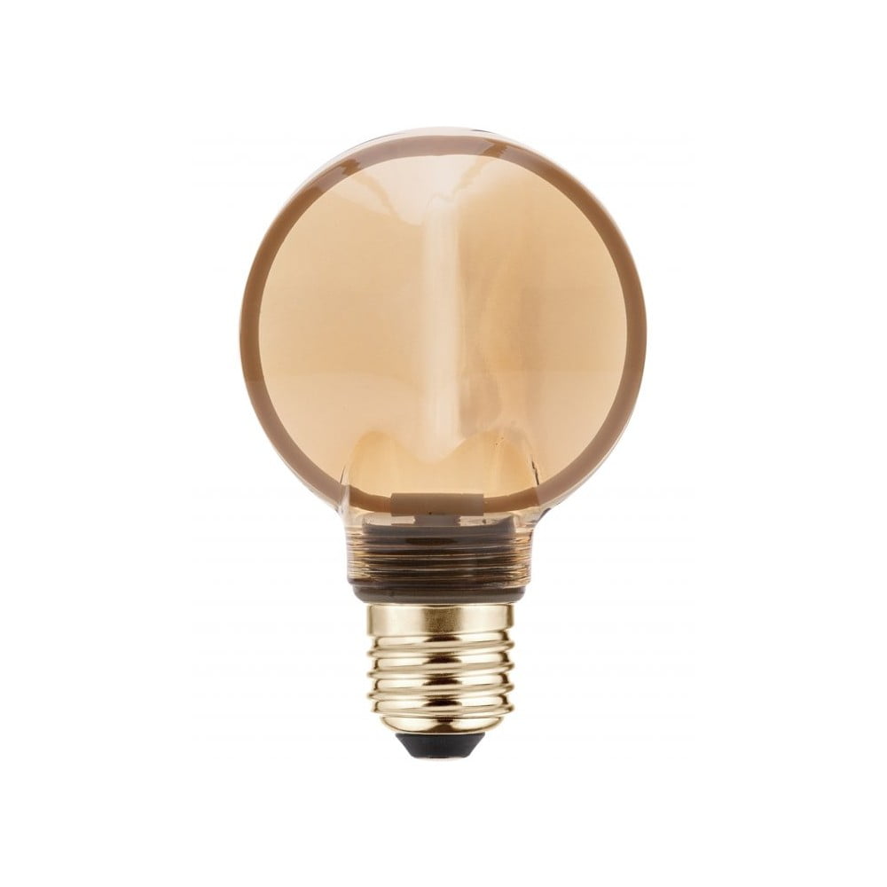 Teplá biela dekoratívna stmievateľná žiarovka E27