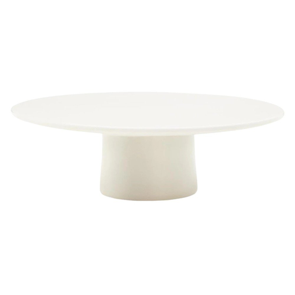 Betónový okrúhly Záhradný konferenčný stolík ø 110 cm Albanella – Kave Home