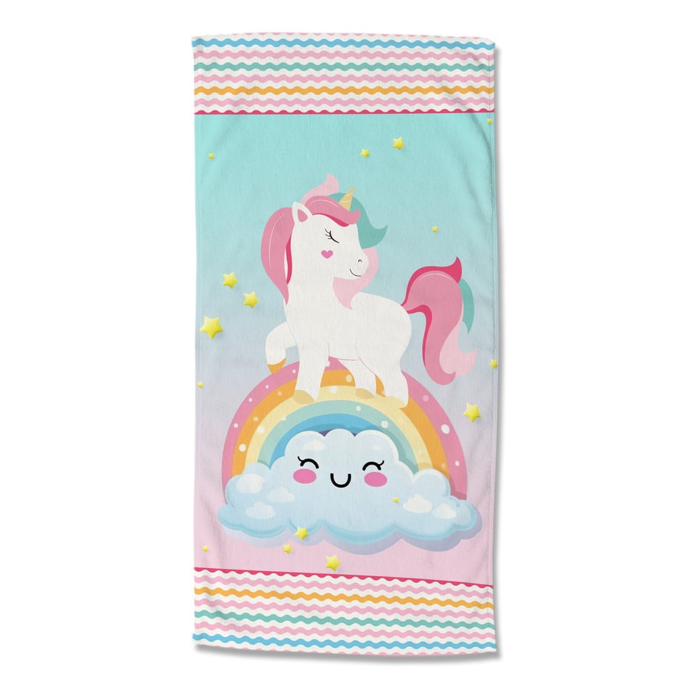 Detská zamatová plážová osuška 75x150 cm Sweety – Good Morning