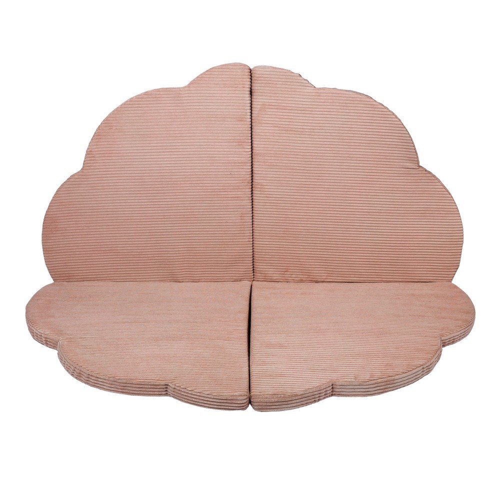 Ružová detská hracia podložka 160x160 cm – Meowbaby