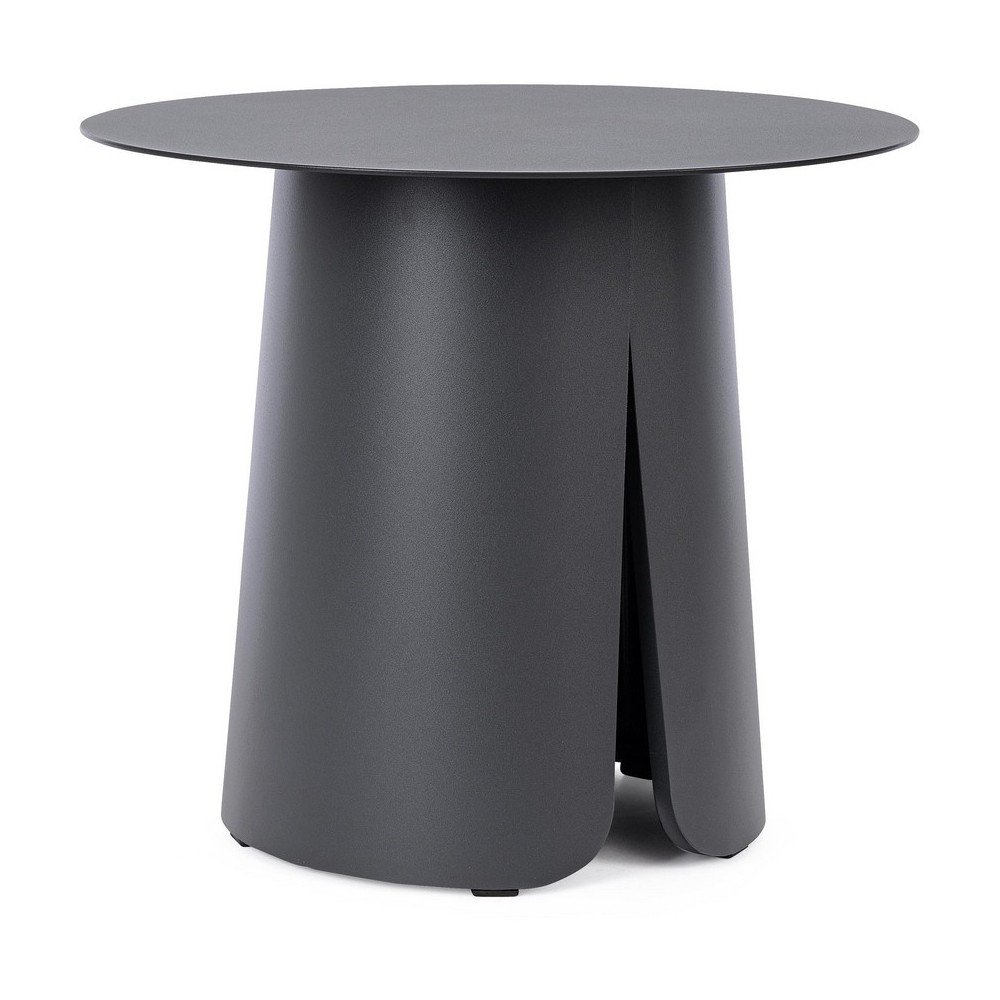 Hliníkový okrúhly záhradný stolík ø 45 cm Bryan – Bizzotto