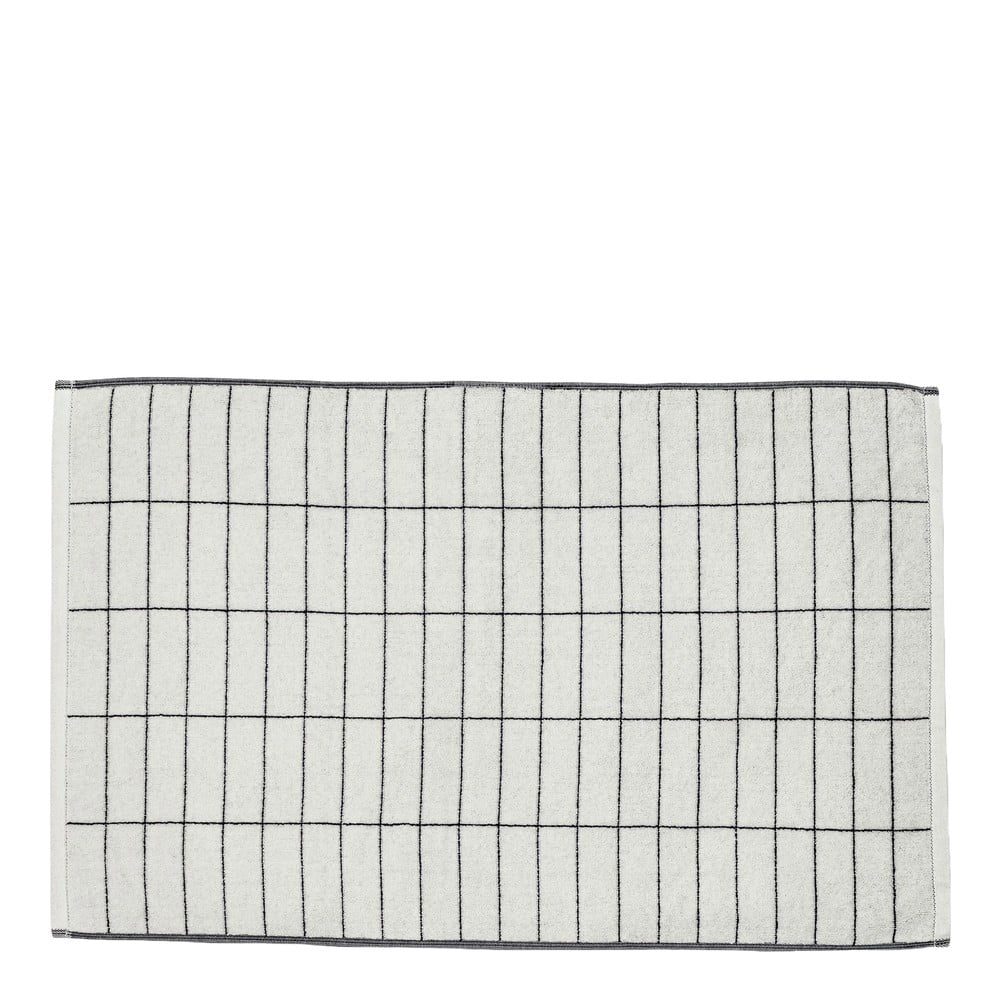 Biela kúpeľňová predložka 50x80 cm Tile Stone - Mette Ditmer Denmark