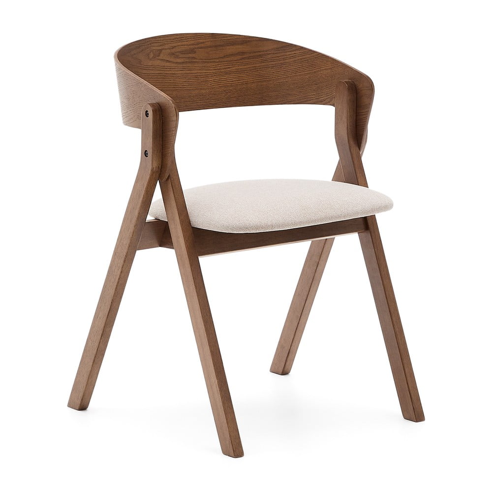 Hnedá jedálenská stolička Godia – Kave Home