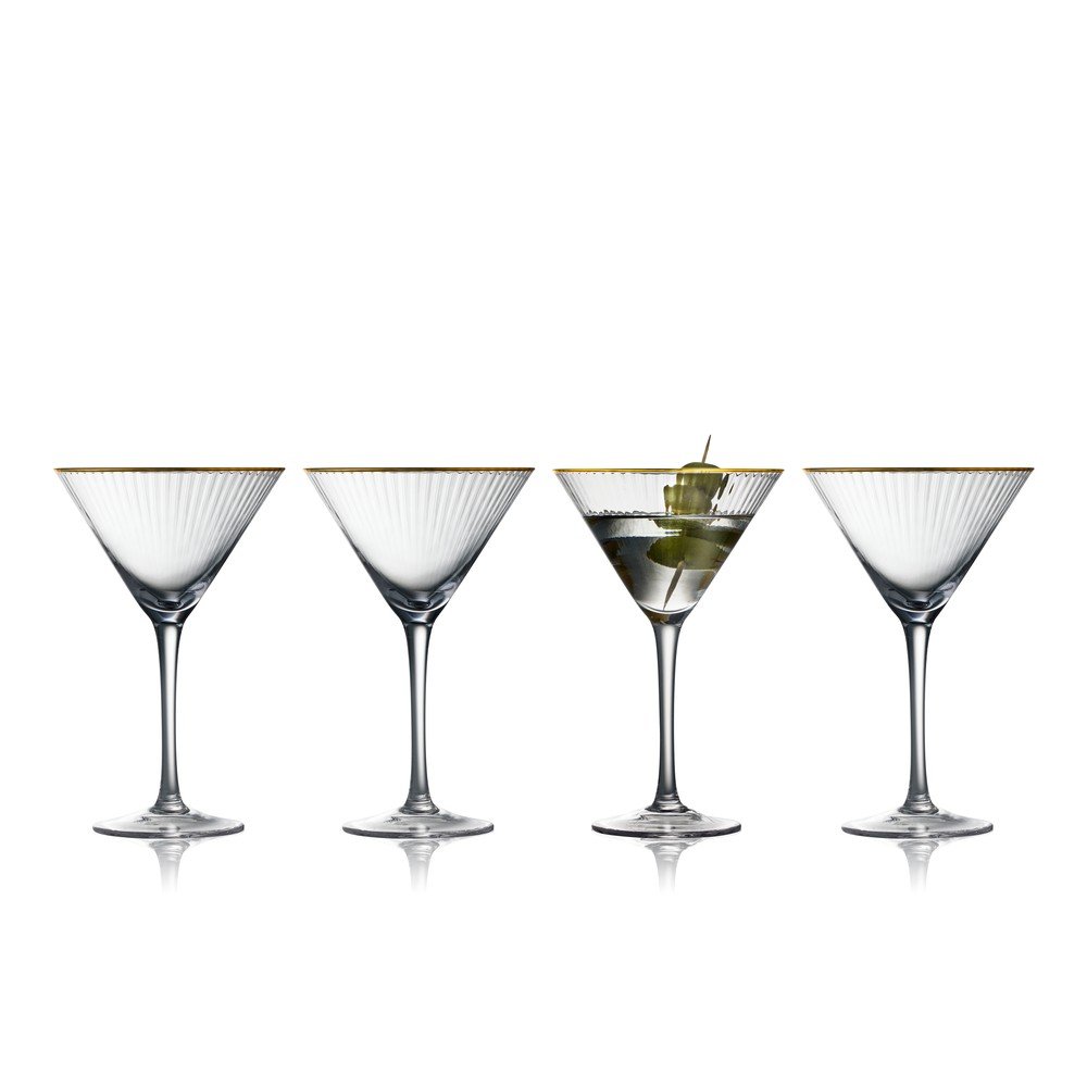 Poháre v súprave 4 ks na koktail 250 ml Palermo – Lyngby Glas