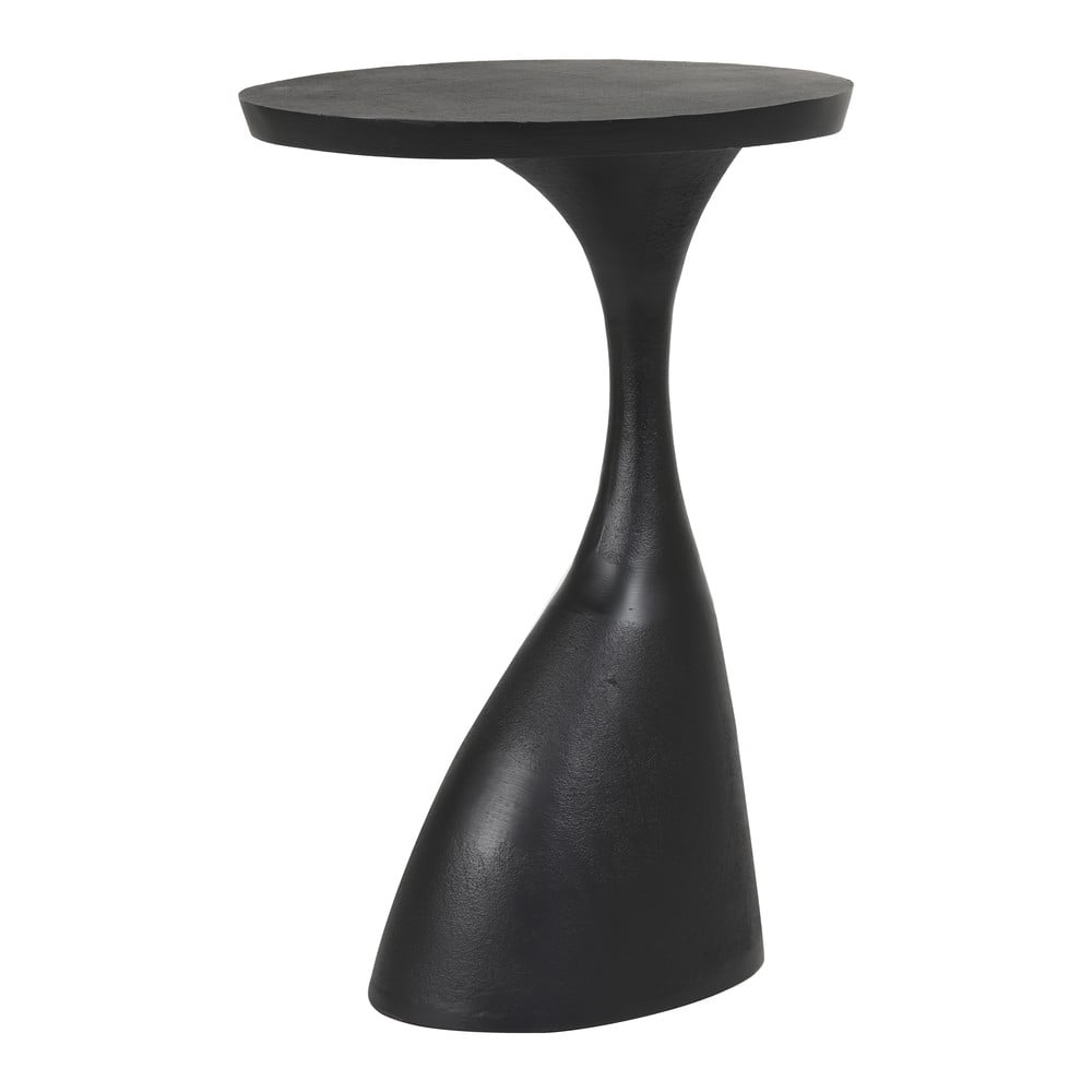 Kovový okrúhly odkladací stolík 33x40 cm Macau - Light & Living