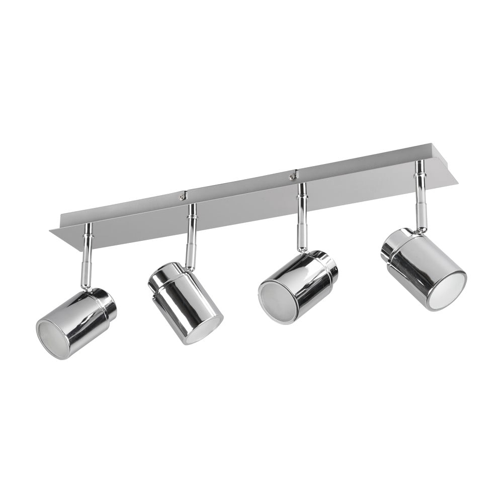 Kovové bodové svietidlo v lesklej striebornej farbe 19x52 cm Angelo - Trio