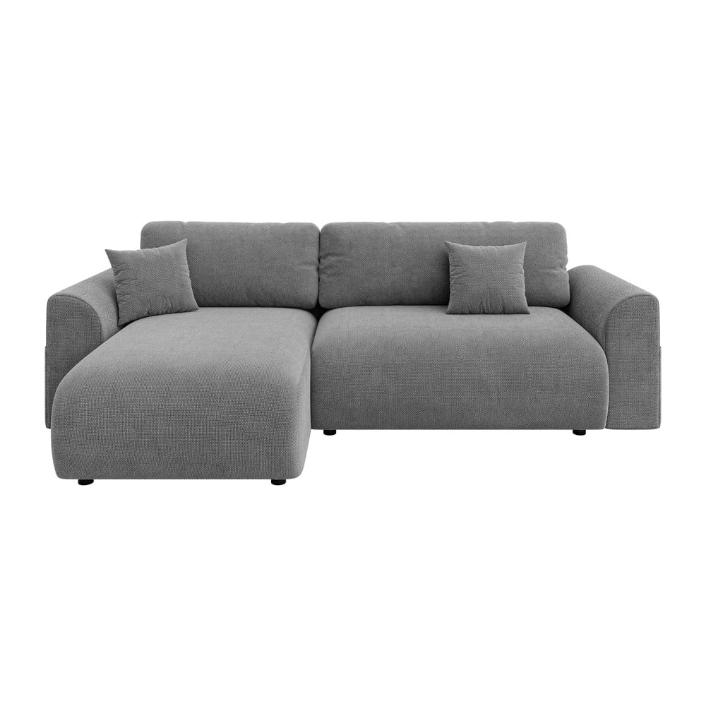 Sivá rozkladacia rohová pohovka (variabilná) Lorine – Ropez