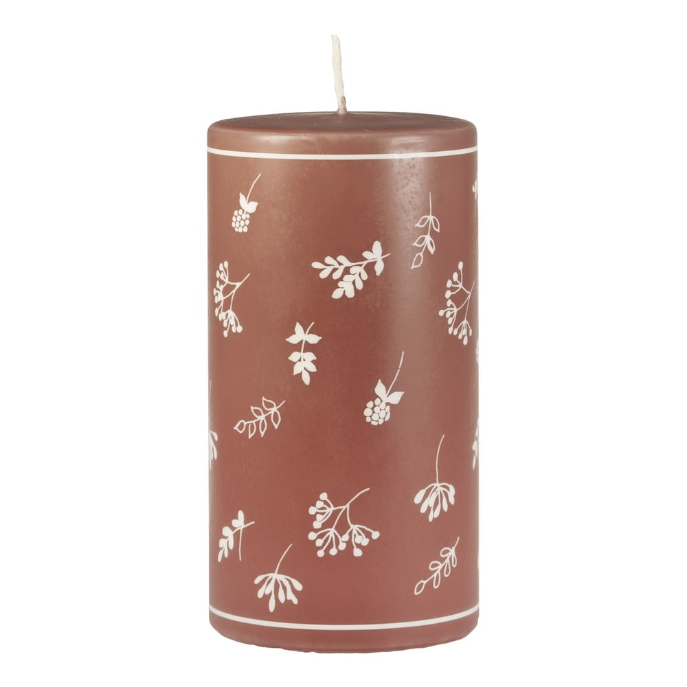 Hnedá sviečka Unipar Fleur