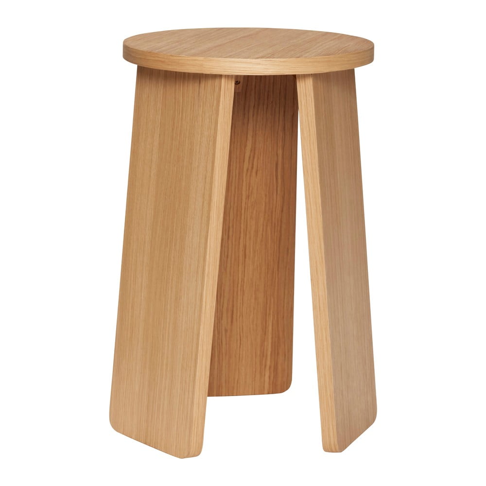 Stolička v dekore duba v prírodnej farbe Split – Hübsch