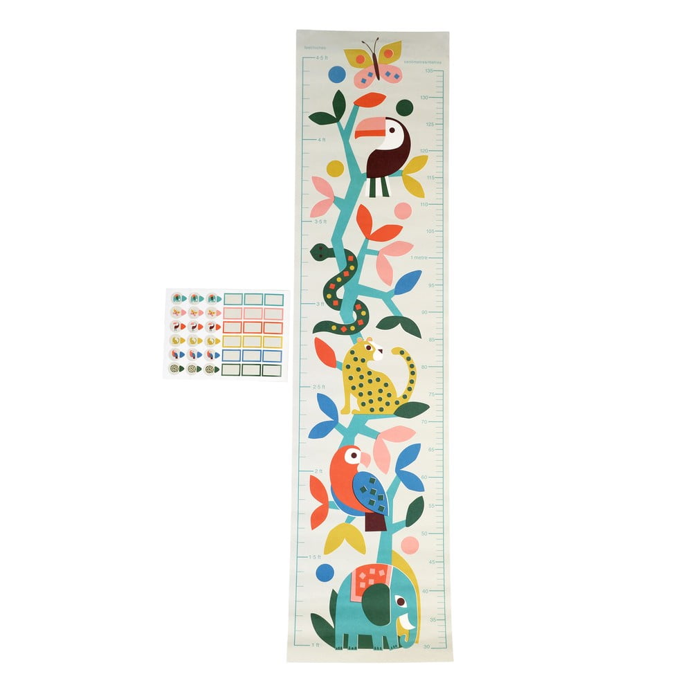 Detská samolepka – meter na stenu 28