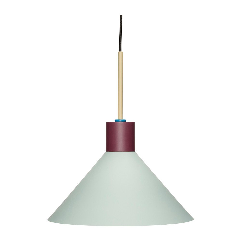 Svetlomodré závesné svietidlo ø 35 cm Crayon – Hübsch