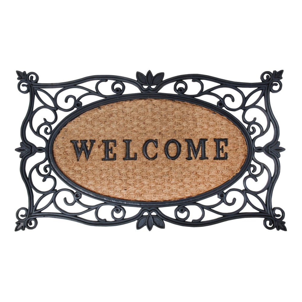 Rohožka z kokosového vlákna 45x45 cm Welcome - Esschert Design