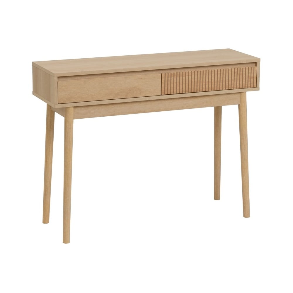 Konzolový stolík v prírodnej farbe 30x100 cm Iona – Casa Selección