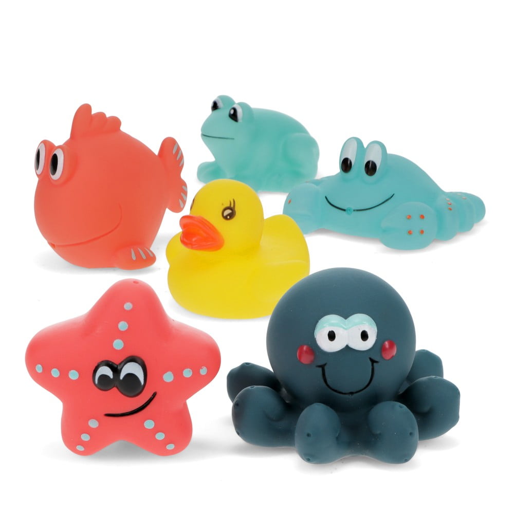 Hračka do vody 6 ks Aquatic animals – Rex London