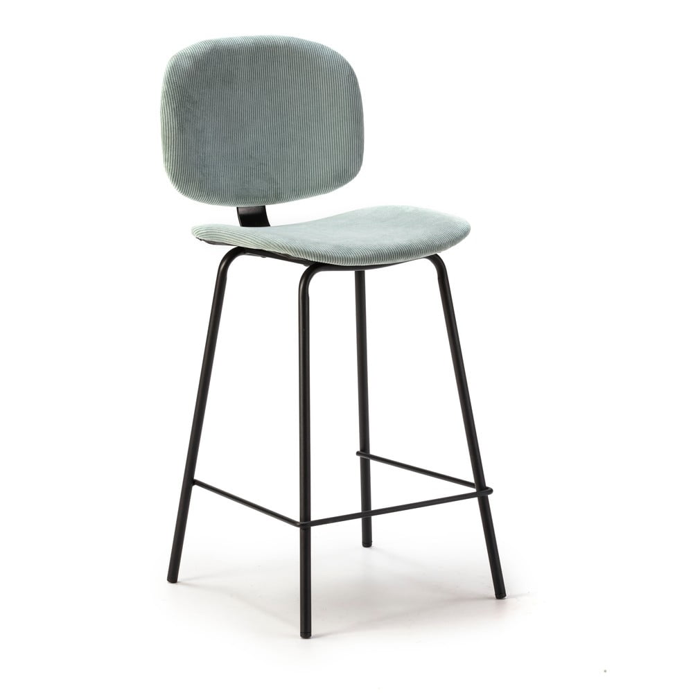 Svetlomodré barové stoličky v súprave 2 ks (výška sedadla 66 cm) Arus – Marckeric