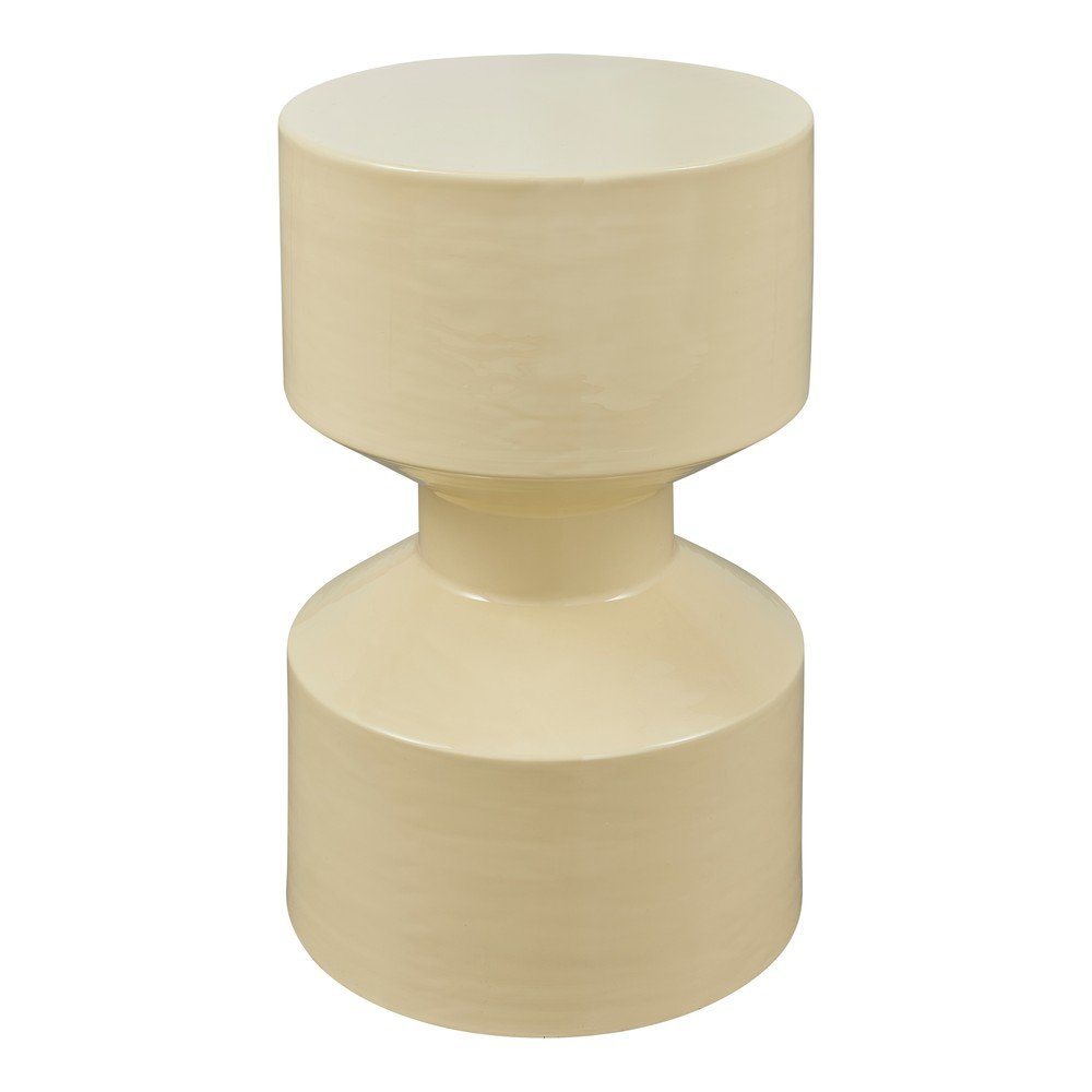 Kovový okrúhly odkladací stolík ø 30 cm Hidde – WOOOD