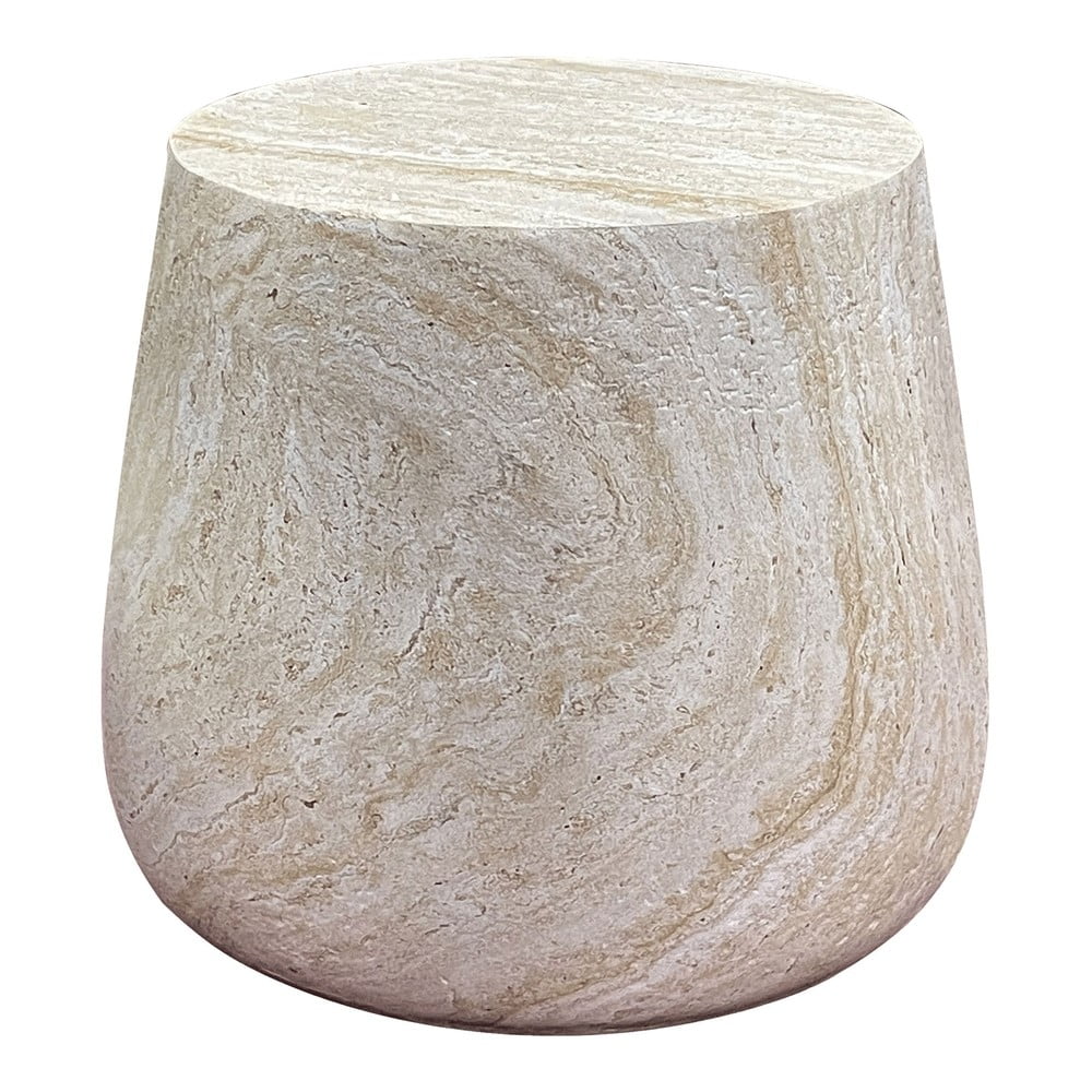 Kamenný okrúhly záhradný stolík ø 47