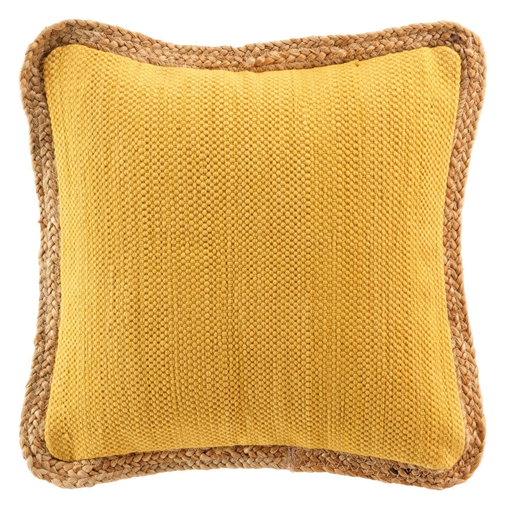 Dekoračný vankúš s prímesou juty 45x45 cm Akina – douceur d'intérieur