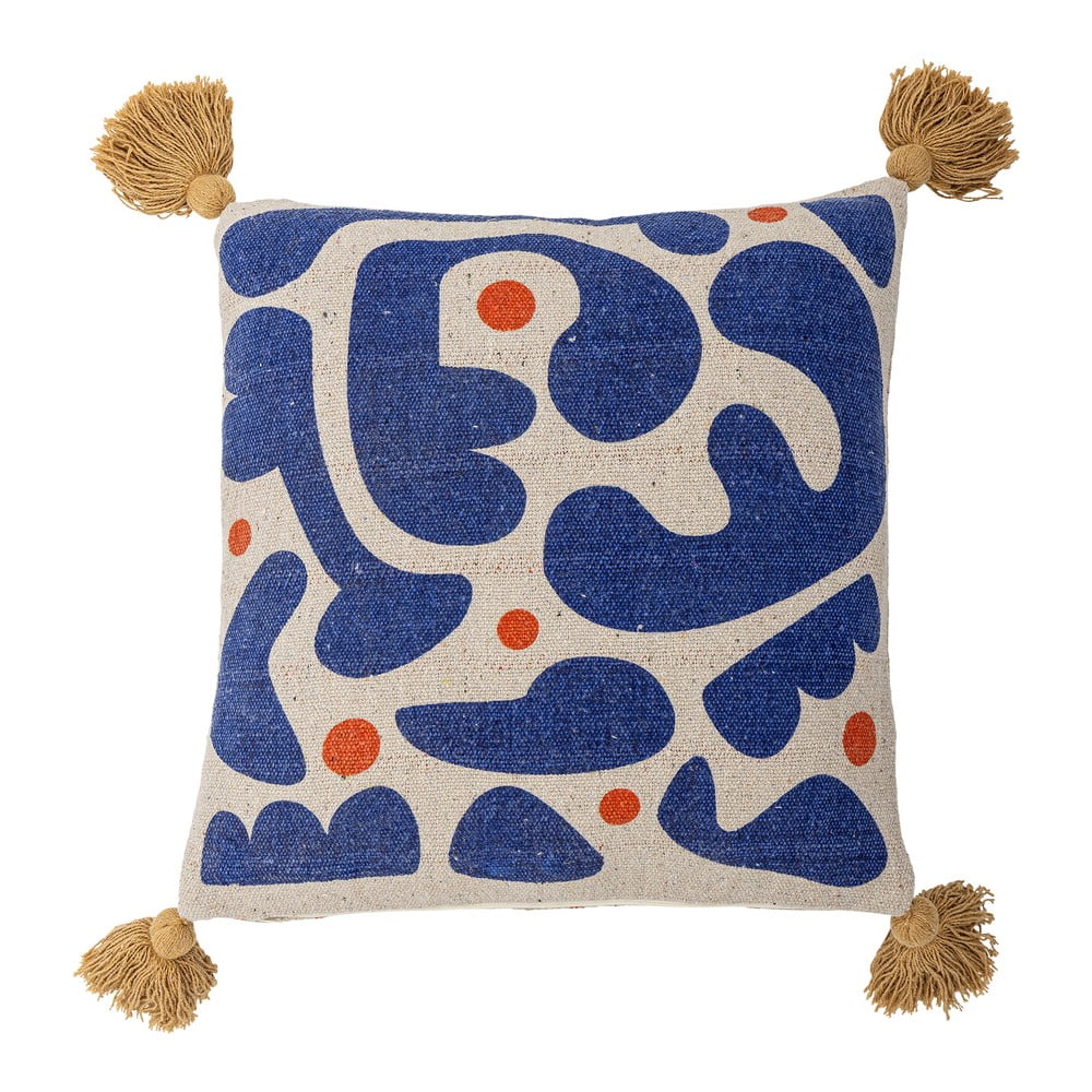 Dekoračný vankúš z recyklovanej bavlny 45x45 cm Eviaya – Bloomingville