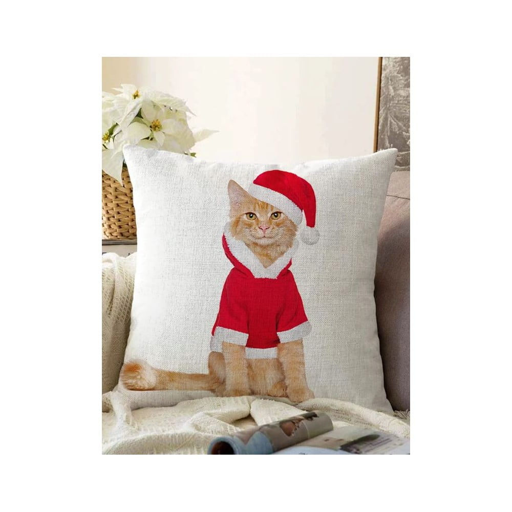 Obliečka na vankúš s vianočným motívom 43x43 cm – Mila Home